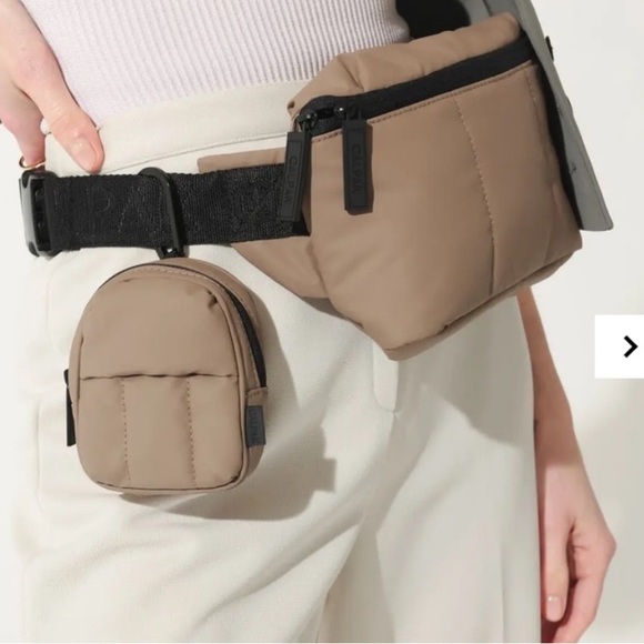 Calpak Tan Mini Backpack Pouch - Picture 2 of 4